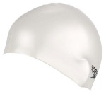 Plain Moulded Silicone Cap White