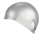 Plain Moulded Silicone Cap Silver