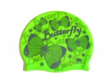 Silicone Butterfly Green Cap
