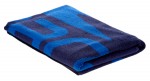 Speedo Large Logo Towel Navy/neon Blue