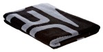 Speedo Large Logo Towel Black/dapple Grey