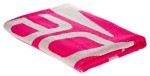 Speedo Large Logo Towel Pink/glacier Grey