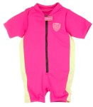 Sea Squad Floatsuit Pink/green