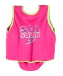 Sea Squad Swim Vest Pink/green