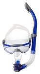 Glide Mask & Snorkel Set Grey/Blue